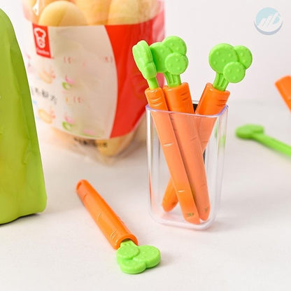 Carrot Food bag sealing clip, 5 PCs kitchen Kitchen & Dining storage