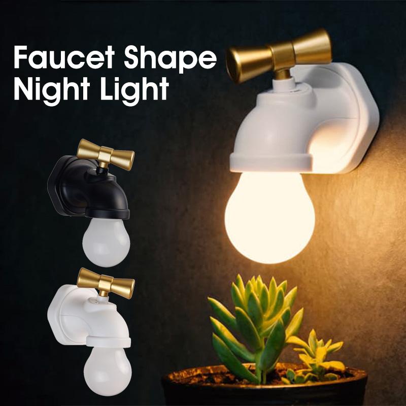 LED Inductive Faucet Nightlight Bedding smart home