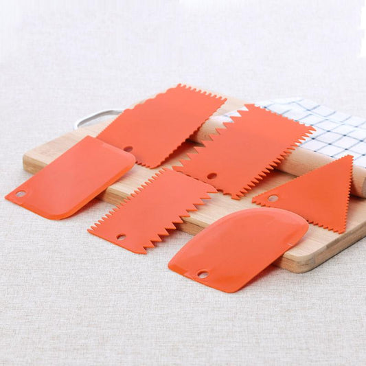 Cake Scraper Edge Decorating Set (6 PCs) kitchen Kitchen & Dining