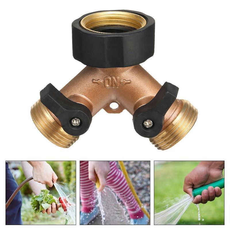 Garden Two-Way All Copper Ball Valve Garden & Patio hand tools