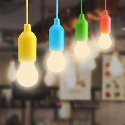 LED Pull Cord Hanging Bulb decoration Garden & Patio