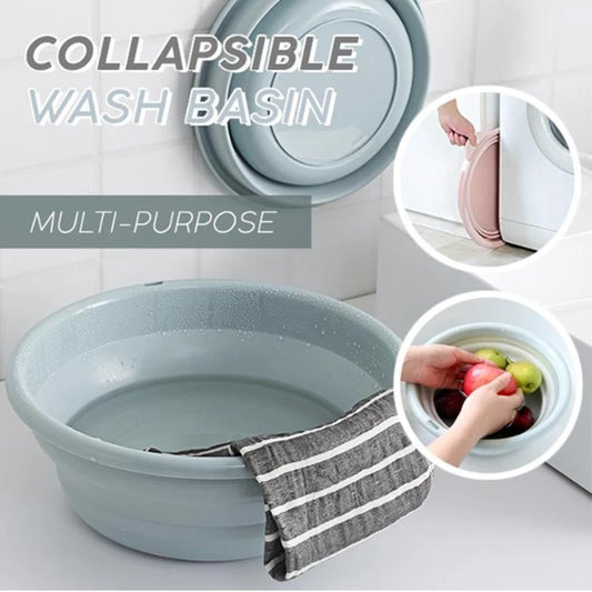 Muti-functional Collapsible Wash Basin bathroom