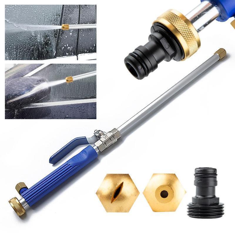 High Pressure Water Hose with Nozzle car cleaning Garden & Patio