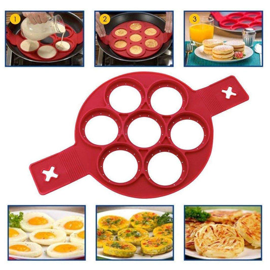 Non-stick Silicone Pancake Mold Ring kitchen Kitchen & Dining