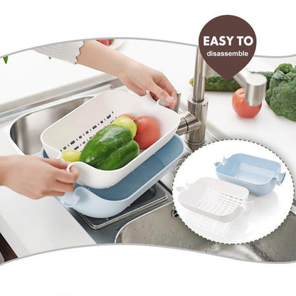 3 in 1 Water Saving Balanced Colander kitchen Kitchen & Dining