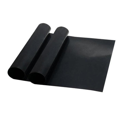 Non-Stick BBQ Baking Mats Black kitchen Kitchen & Dining