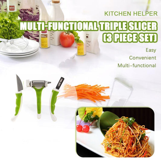 Multi-functional Triple Slicer (3 Piece Set) kitchen Kitchen & Dining