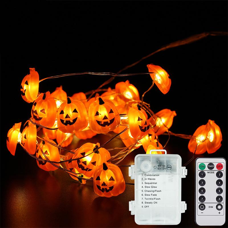 Halloween Pumpkin String Lights decoration Garden & Patio