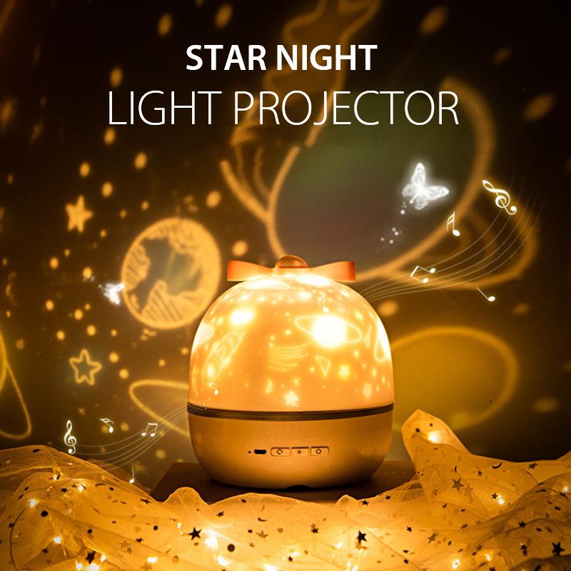 Star Projector Night Lights Bedding decoration