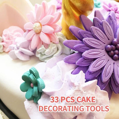 Cake flower decorating tools set kitchen Kitchen & Dining