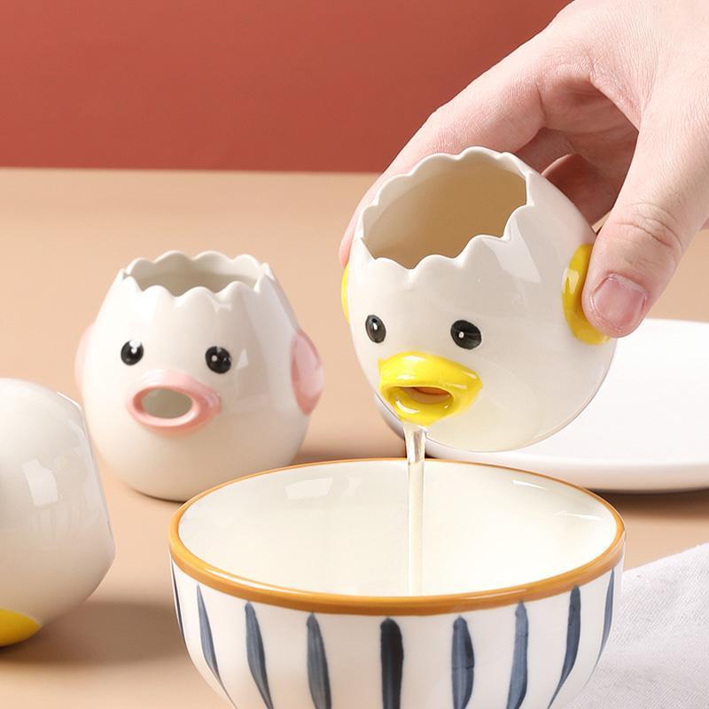 Cartoon Egg Yolk White Separator Kitchen Kitchen & Dining