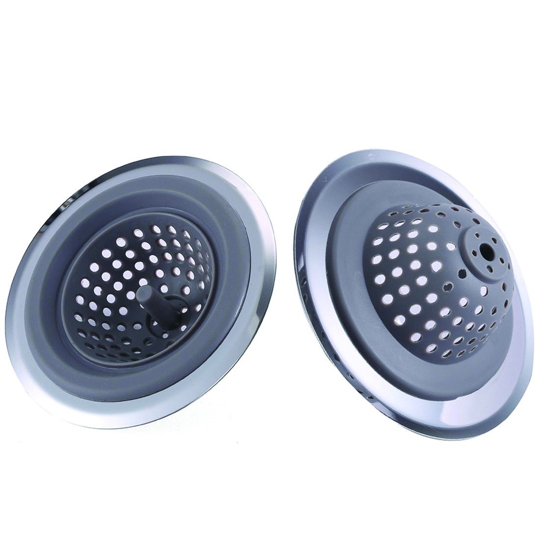 2-in-1 Clog-Free Multi-Purpose Silicone Kitchen Sink Strainer And Stopper __stock:200 Kitchen & Dining refund_fee:800