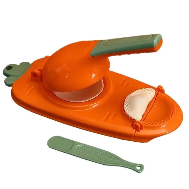 2-in-1 Dumpling Skin Artifact DIY Dumpling Maker Orange __stock:200 Kitchen & Dining refund_fee:800