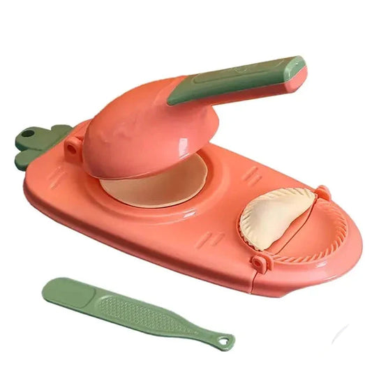 2-in-1 Dumpling Skin Artifact DIY Dumpling Maker Pink __stock:200 Kitchen & Dining refund_fee:800