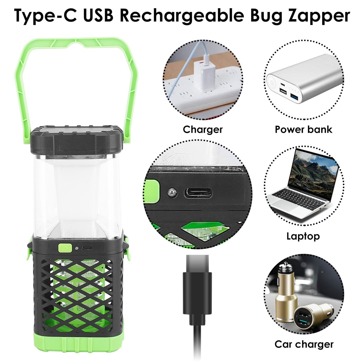 2-in-1 Electric Mosquito Killer Lamp Fly Bug Zapper __stock:50 Low stock Pest Control refund_fee:1200 Warranty