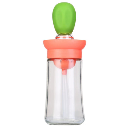 2-in-1 Glass Olive Oil Dispenser with Silicone Dropper Green __stock:50 Kitchen & Dining Low stock refund_fee:800 show-color-swatches