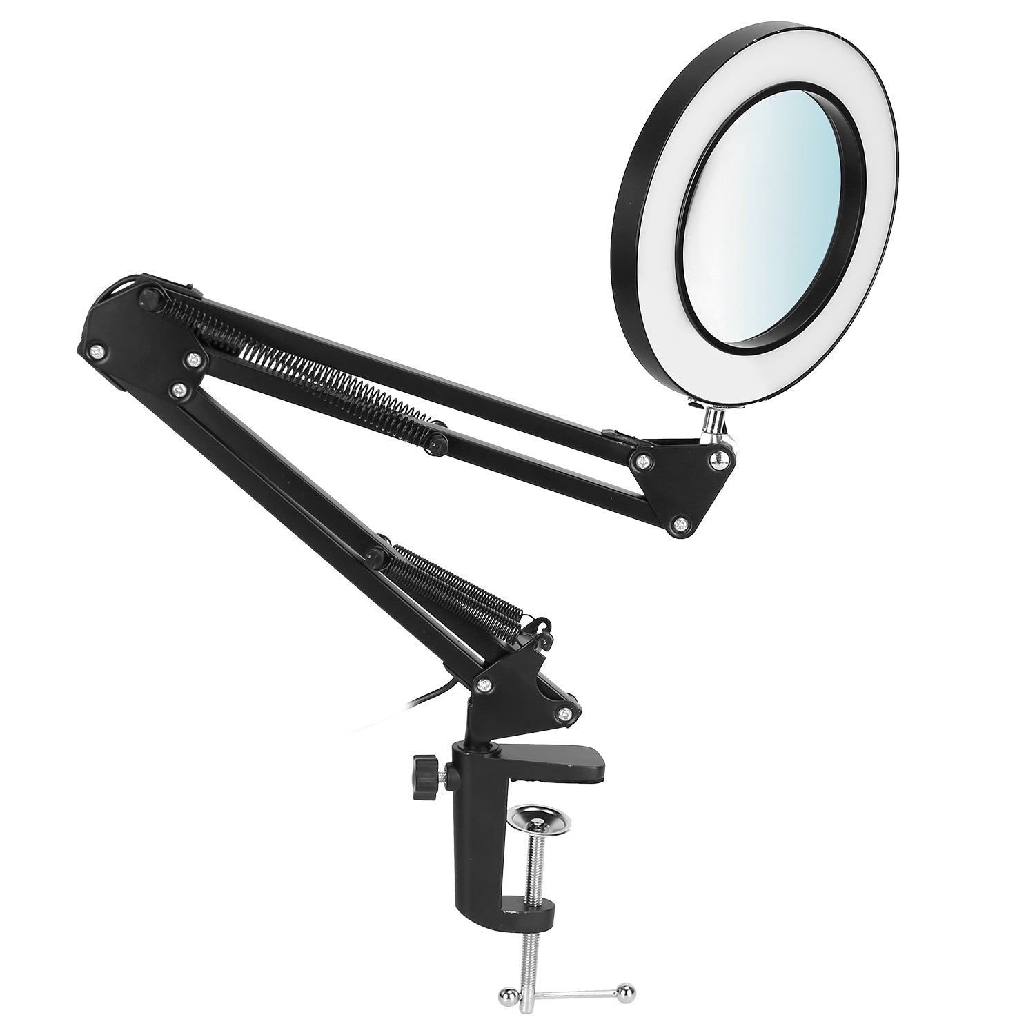 2-in-1 LED Magnifier Desk Lamp with 8x Magnifying Glass __stock:100 Indoor Lighting refund_fee:1200 Warranty