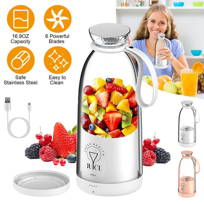 2-in-1 Portable Fruit Blender Rechargeable __stock:50 Kitchen & Dining refund_fee:1800 Warranty