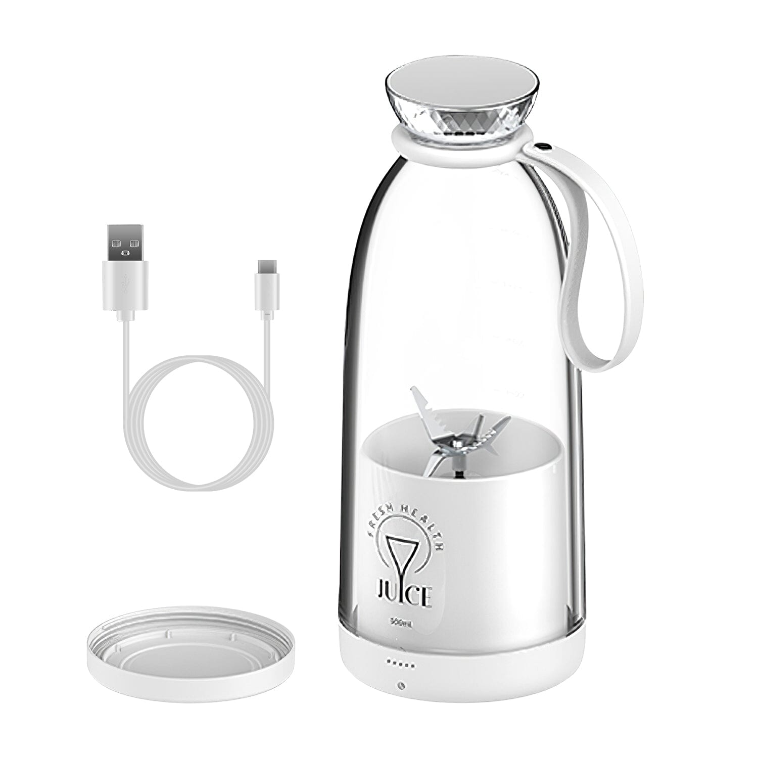 2-in-1 Portable Fruit Blender Rechargeable __stock:50 Kitchen & Dining refund_fee:1800 Warranty