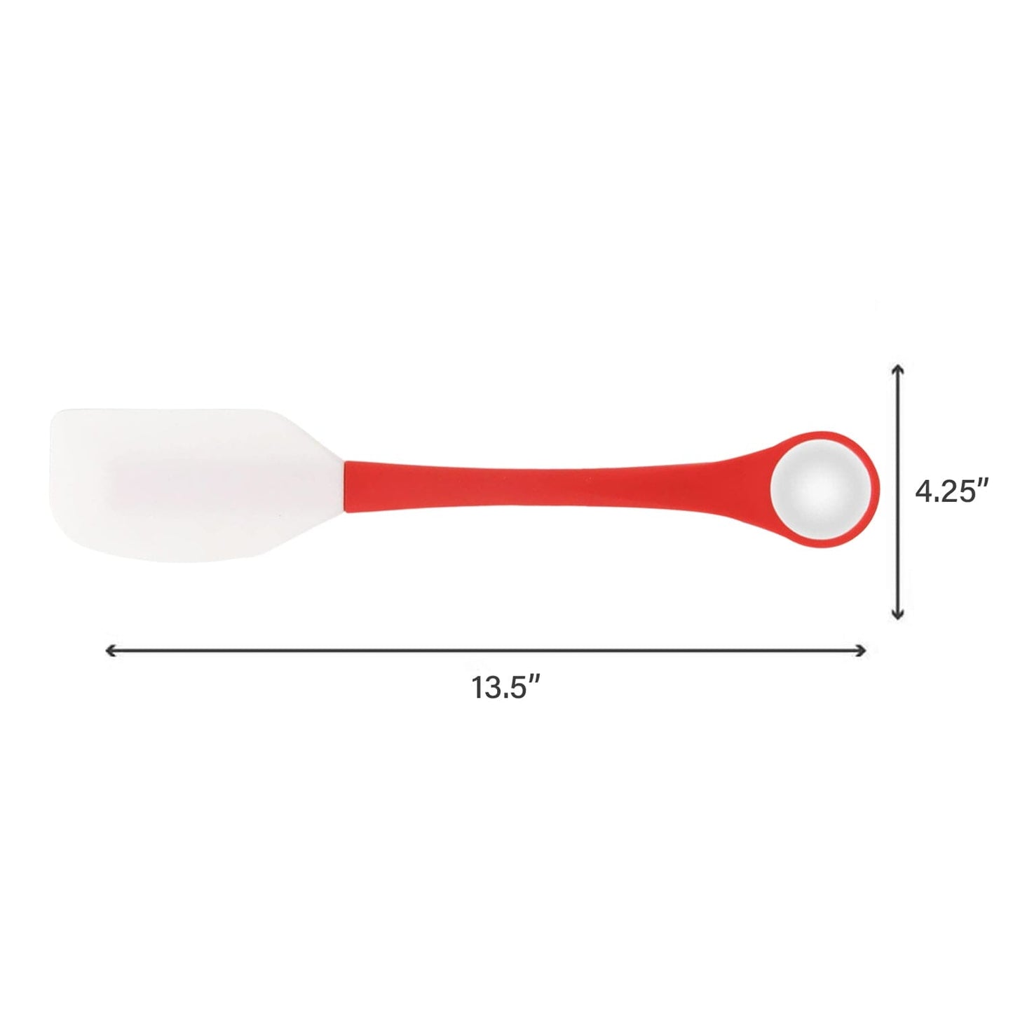 2-in-1 Silicone One Tablespoon Cookie Scoop and Spatula to Stir, Fold, Scrape __stock:1000 Kitchen & Dining refund_fee:1200