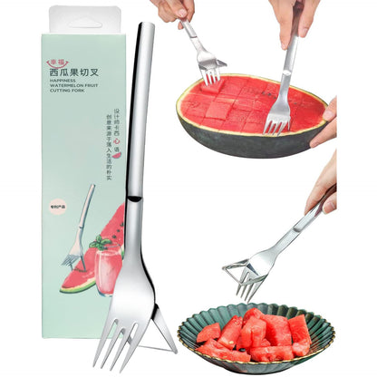 2-in-1 Watermelon Fork Slicer __stock:100 Kitchen & Dining refund_fee:800