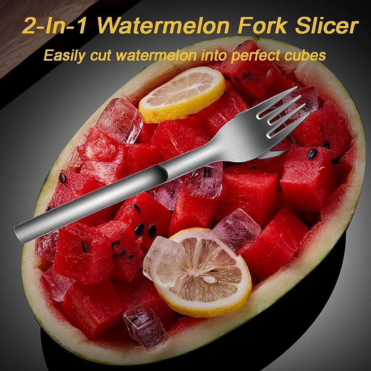 2-in-1 Watermelon Fork Slicer __stock:100 Kitchen & Dining refund_fee:800