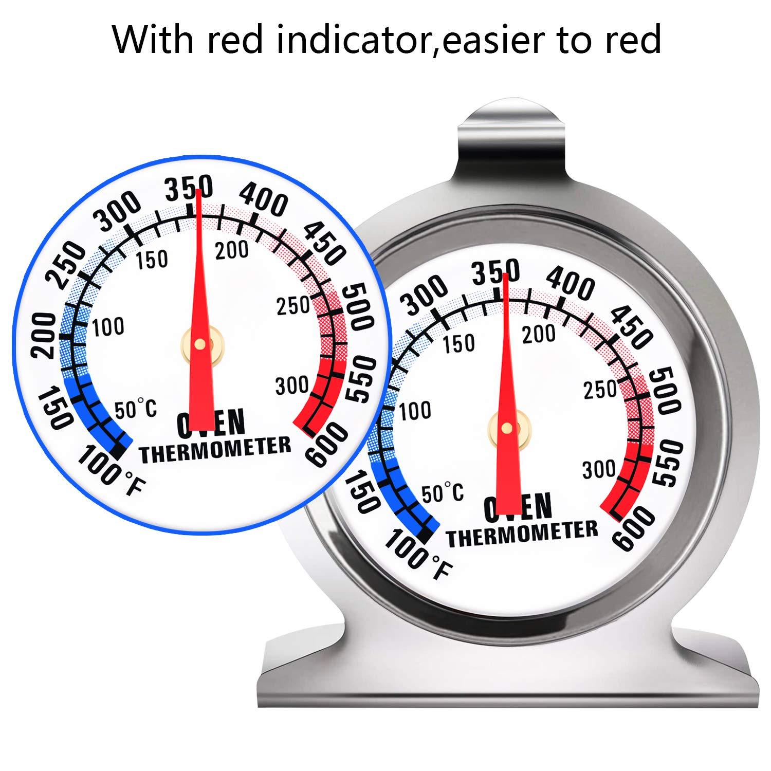 2-Pack: 100-600°F Oven Thermometers Kitchen & Dining refund_fee:800