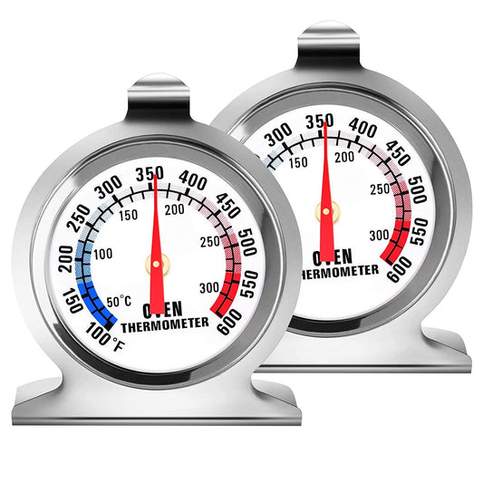 2-Pack: 100-600°F Oven Thermometers Kitchen & Dining refund_fee:800