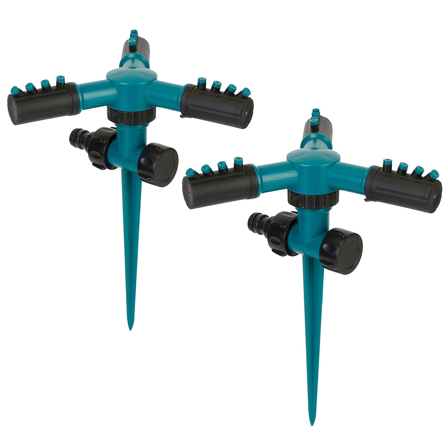 2-Pack: 360 Degree Rotatable Lawn Garden Sprinkler __stock:50 Garden & Patio refund_fee:1200