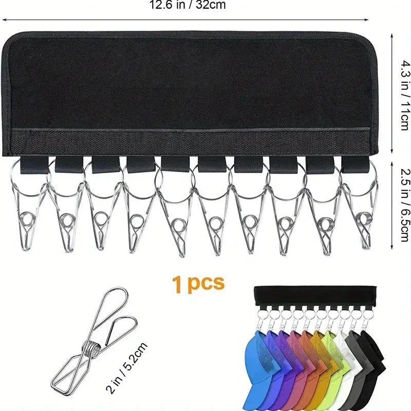 2-Pack: Baseball Cap Organizer Hanger __stock:200 Closet & Storage refund_fee:800