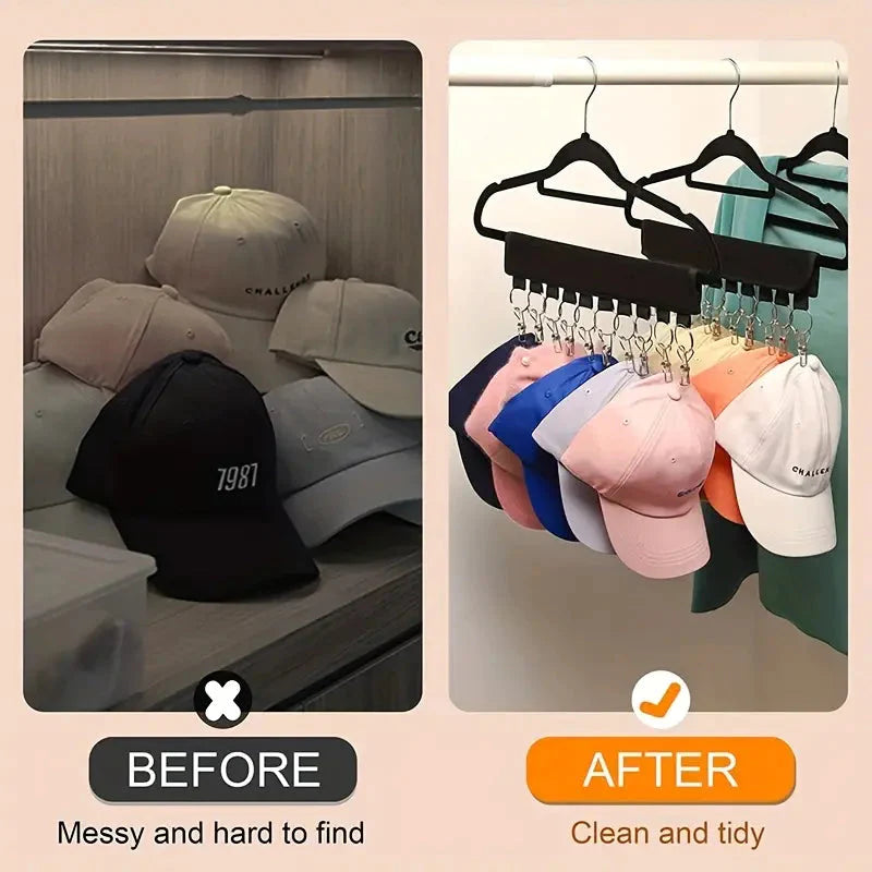 2-Pack: Baseball Cap Organizer Hanger __stock:200 Closet & Storage refund_fee:800