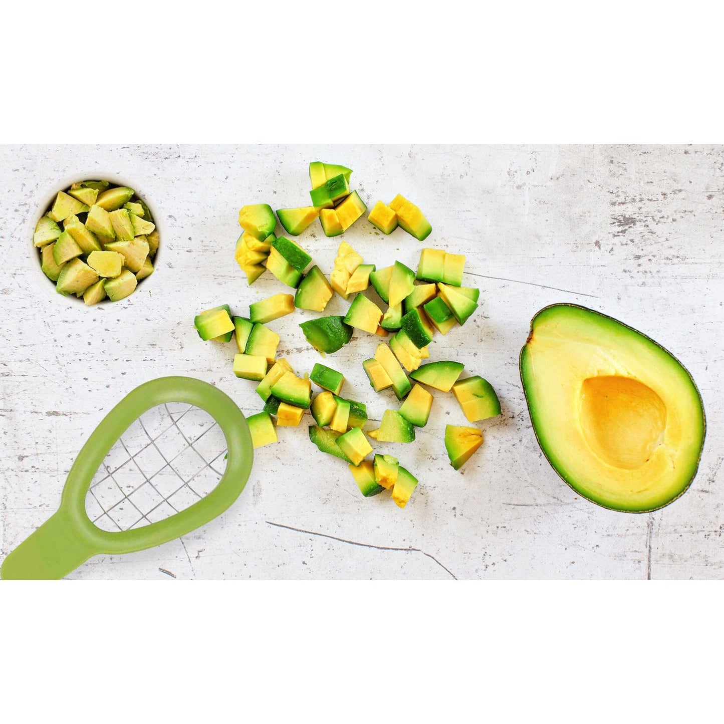 2-Pack: Complete Avocado Slicer Seed Remover Cubber Cutter __stock:250 Kitchen & Dining refund_fee:800