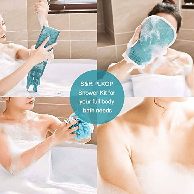 2-Pack: Exfoliating Body Scrubber Set __stock:200 Bath refund_fee:800