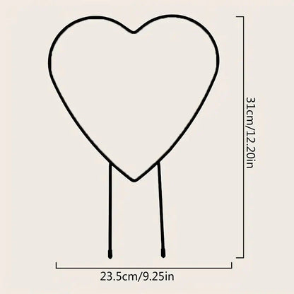 2-Pack: Heart-Shaped Plant Support Stake __stock:200 Garden & Patio refund_fee:800