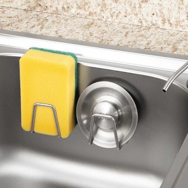 2-Pack: Kitchen Stainless Steel Sink Sponge Holder __stock:200 Kitchen & Dining refund_fee:800