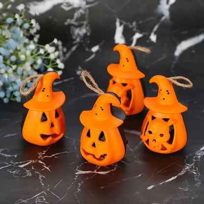 2-Pack: LED Lamp Halloween Pumpkin Light __stock:200 Holiday Decor & Apparel refund_fee:800