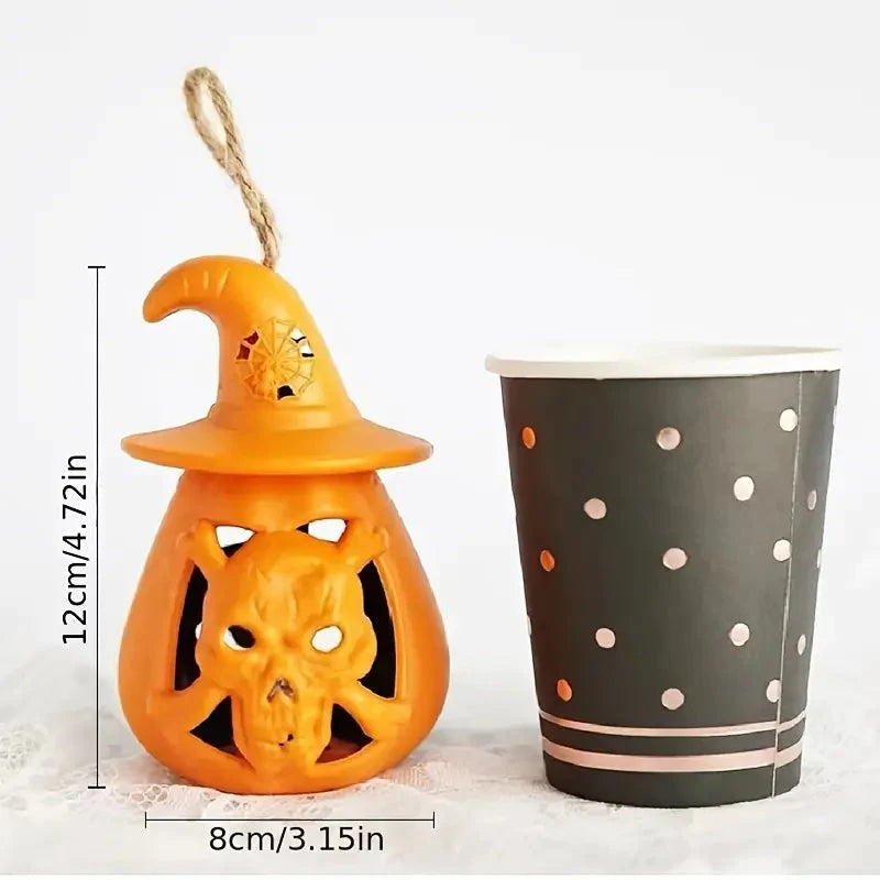 2-Pack: LED Lamp Halloween Pumpkin Light __stock:200 Holiday Decor & Apparel refund_fee:800