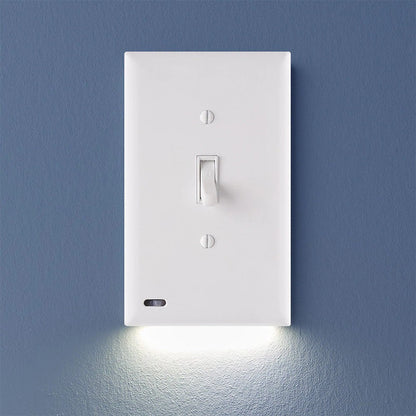 2 Pack: LED Motion Light Switch Plate Toggle __stock:400 Indoor Lighting refund_fee:800 Warranty