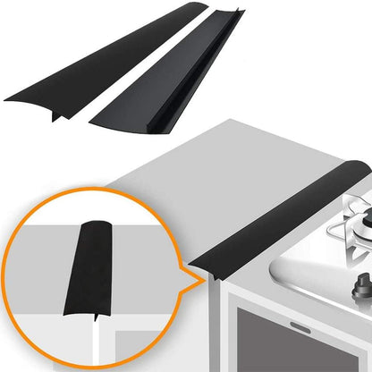 2-Pack: Linda's Silicone Stove Gap Covers __stock:500 Kitchen & Dining refund_fee:800