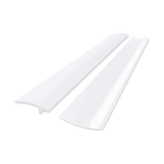 2-Pack: Linda's Silicone Stove Gap Covers White __stock:500 Kitchen & Dining refund_fee:800