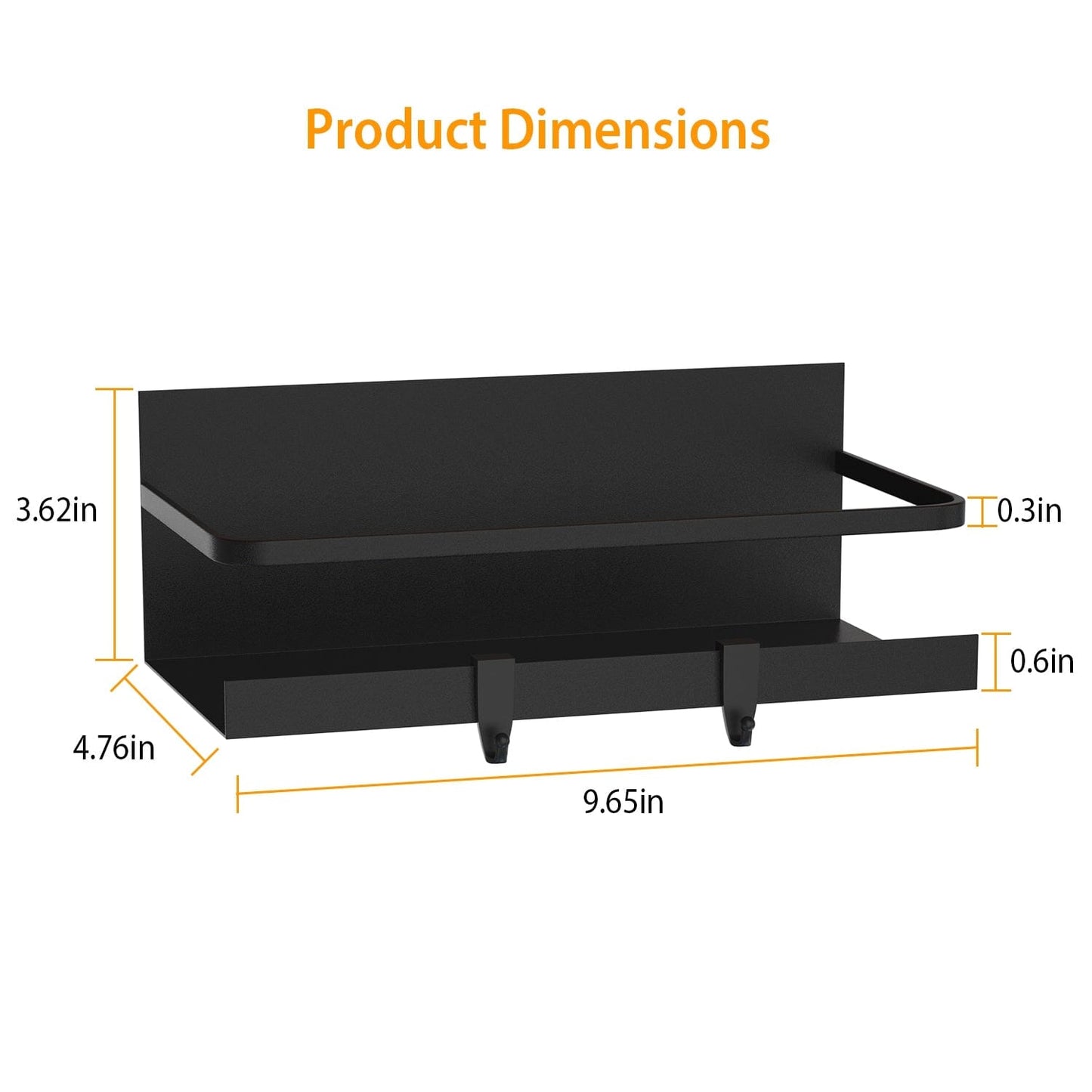 2-Pack: Magnetic Spice Holder Rack Organizer __stock:50 Kitchen & Dining refund_fee:1200