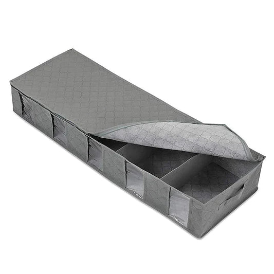 2-Pack: Non-Woven Bed Bottom Storage Bag Gray __stock:200 Closet & Storage refund_fee:1200