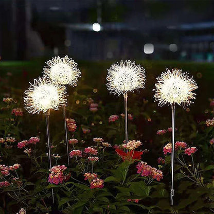 2-Pack: Outdoor Solar Dandelion Lawn Lights __stock:200 Outdoor Lighting refund_fee:1200 Warranty