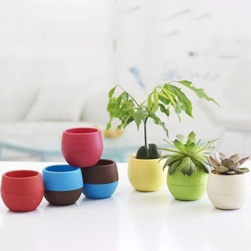 2-Pack: Plastic Plant Flower Pots __stock:100 Garden & Patio refund_fee:800 show-color-swatches