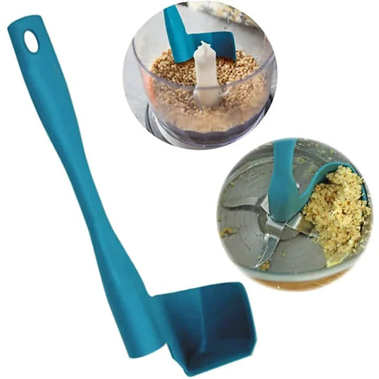 2-Pack: Rotary Scraper Rotating Spatula Scooping Portioning Food Processor __stock:200 Kitchen & Dining refund_fee:800