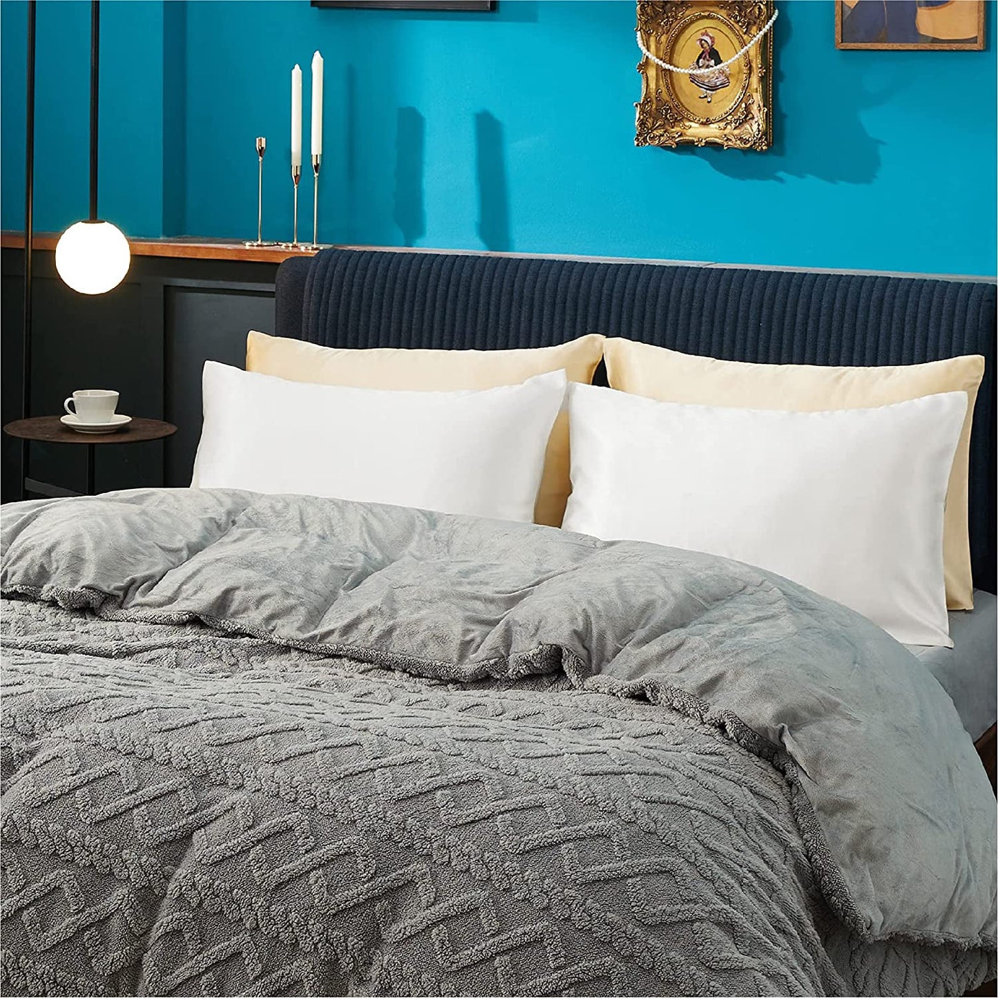 2-Pack: Satin Pillowcases with Envelope Closure __label2:BOGO 30% OFF __stock:200 Bedding refund_fee:800