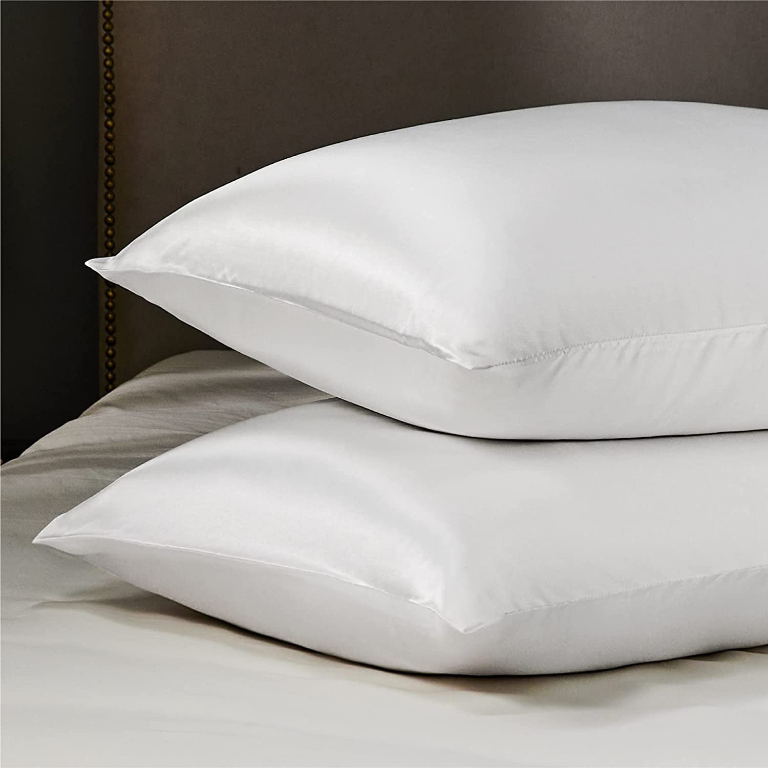 2-Pack: Satin Pillowcases with Envelope Closure __label2:BOGO 30% OFF __stock:200 Bedding refund_fee:800