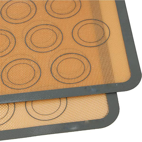 2-Pack: Silicone Nonstick Food Safe Macarons Baking Mat __stock:200 Kitchen & Dining refund_fee:800