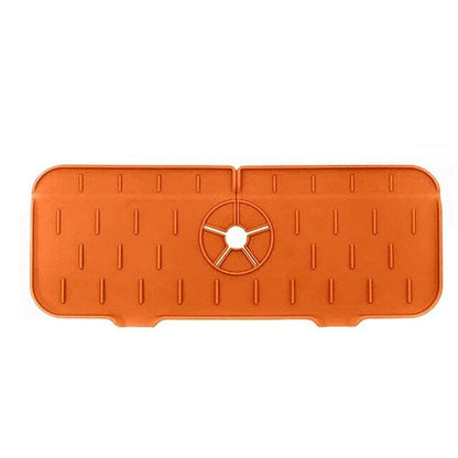 2-Pack: Silicone Sink Splash Guard Orange __stock:200 Kitchen & Dining refund_fee:800