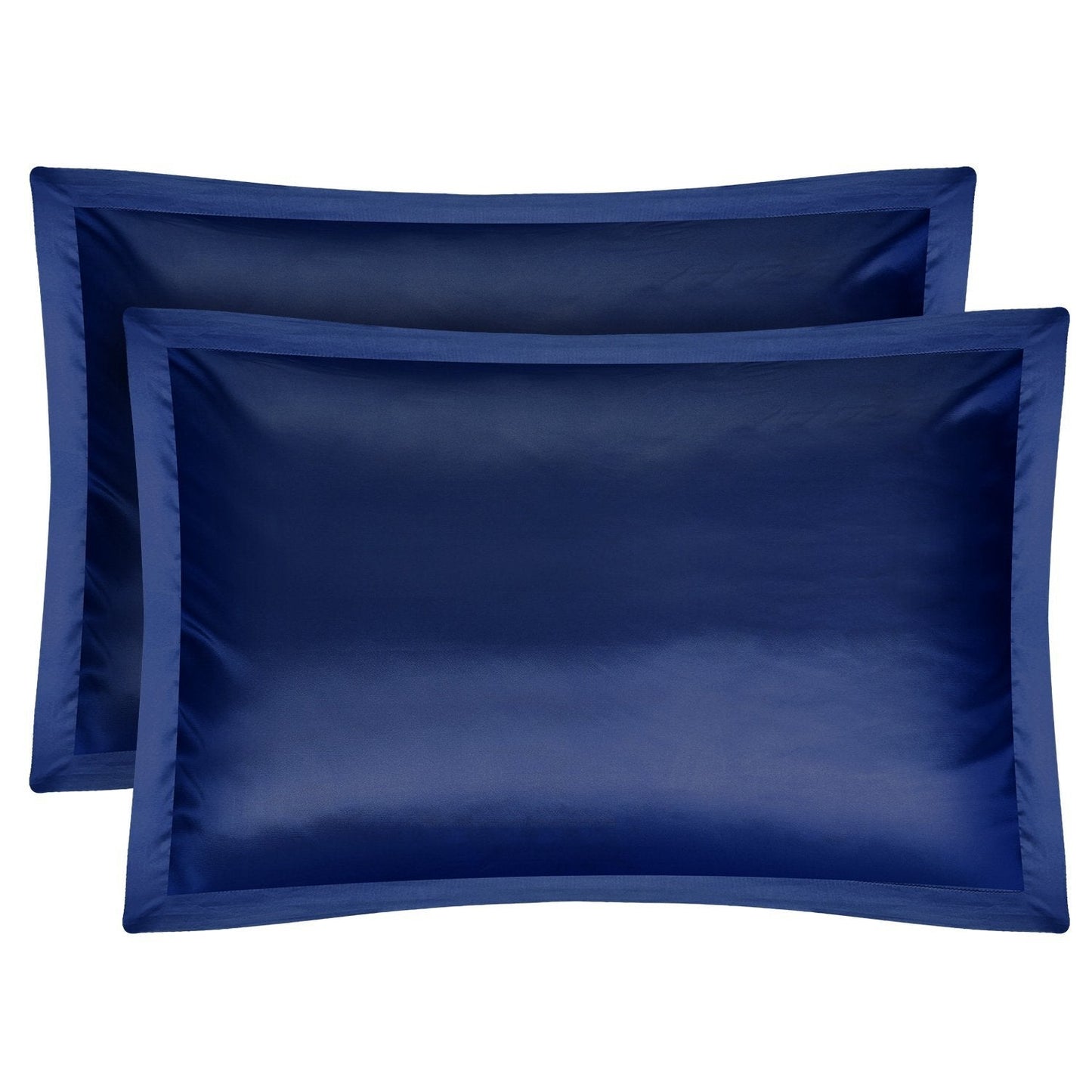 2-Pack: Soft Silky Satin Pillow Case Navy __label2:BOGO 30% OFF __stock:50 Bedding Low stock refund_fee:1200